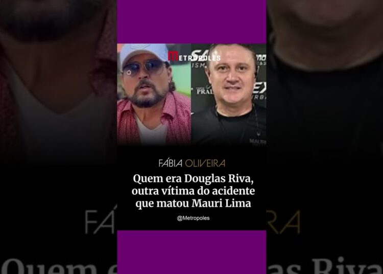 QUEM ERA DOUGLAS RIVA , A PRIMERIA VÍTIMA QUE MORREU JUNTO COM O CANTOR MAURI ?
