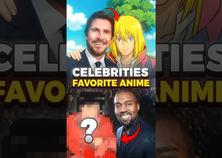 Celebrities and Their Favorite Anime… #animeshorts #hollywood