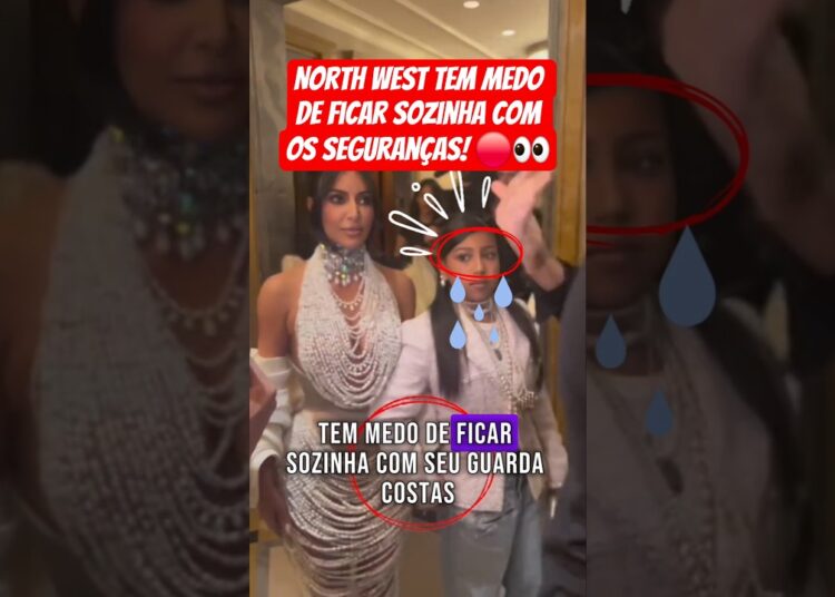 North West tem medo, diferente de Blue Ivy #northwest #kimkardashian #blueivydancing #celebridades