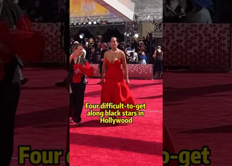 Four difficult-to-get along black stars in Hollywood#celebrity #shorts #foryou