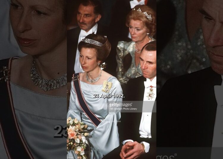 Why did Princess Anne get divorced #queenelizabeth #royalfamily #royal