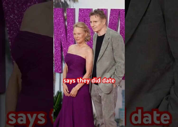 Pamela Anderson Finally Reveals the Truth About Her Romance with Liam Neeson! #celebritygossip #news