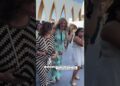 النجمة هالة صدقي والنجمة الهام شاهين يتجولون في فعليات مهرجان الجونة السينمائي
