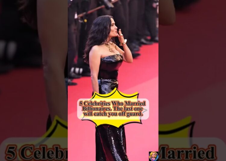 5 Celebrities Who Married Billionaires. The last one will catch you off guard.#celebritynews#short