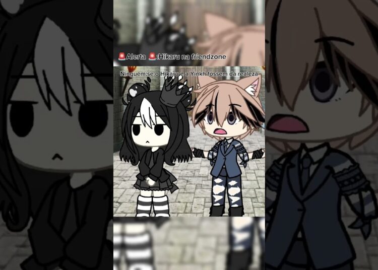 Hikaru e Yikh se fossem da realeza #gacha #naofloppa