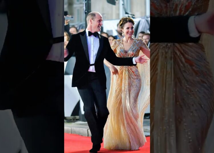 Red carpet on fire Kate shines like a goddess beside William 💃👑 #royal#princewilliam #royalfamily