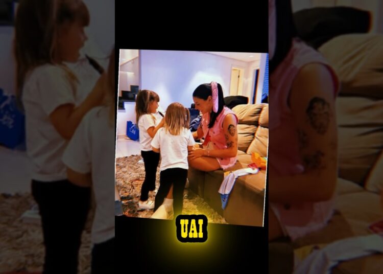 Maria Flor quer Ana Castela ao reencontrar Zé Felipe #fofocas #anacastela #virginia #zefelipe