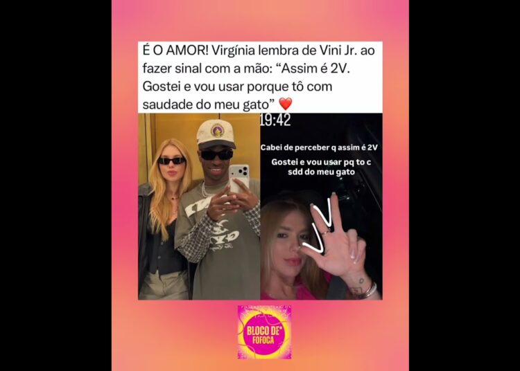 #virginia publicou um story se declarando para o namorado #vinijr . #fofocas #fofoca