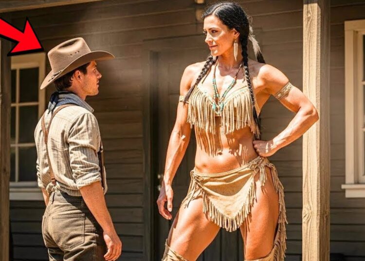 “VOCÊ NÃO VAI ME COMER HOJE?” FALOU A APACHE GIGANTE AO FAZENDEIRO SOLITÁRIO