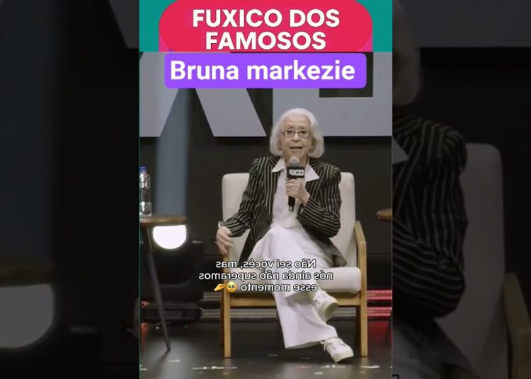 Bruna markezie se emociona com Fernanda Torres #fofocas #musica #noticias #fyy