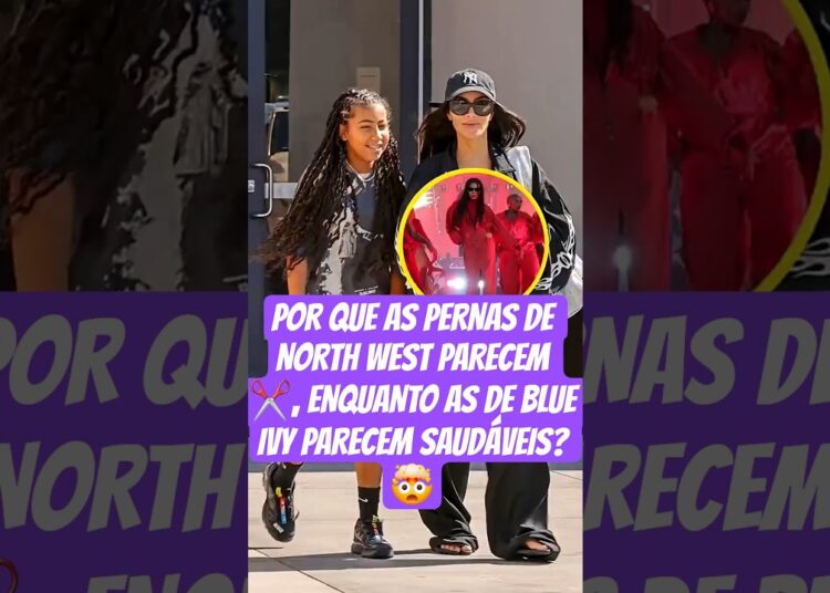 North West ✂️ | Blue Ivy 🦵🏾 saudável? #northwest #kimkardashian #blueivydancing #celebridades