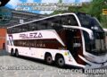 APRESENTAÇÃO COMPLETA: G8 1800 DD 8×2 Realeza Bus Service 2420 | Scania, Volvo, MB | HR SKINS