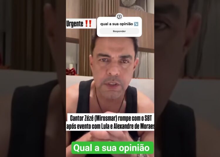Zézé deixa a sua opinião sobre o PT e o SBT #memes  #fofocas