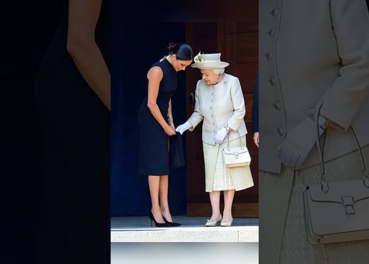 The Meghan & Queen Moment That Quietly Shook the Palace Celebrity Royals #royalfamily