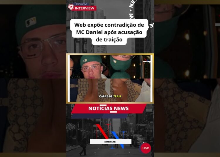 Web expõe contradição de MC Daniel após acusação de traição #shorts