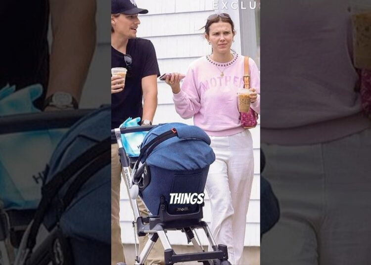 Millie Bobby Brown estrela de Stranger Things, anuncia a chegada da primeira filha #milliebobbybrown