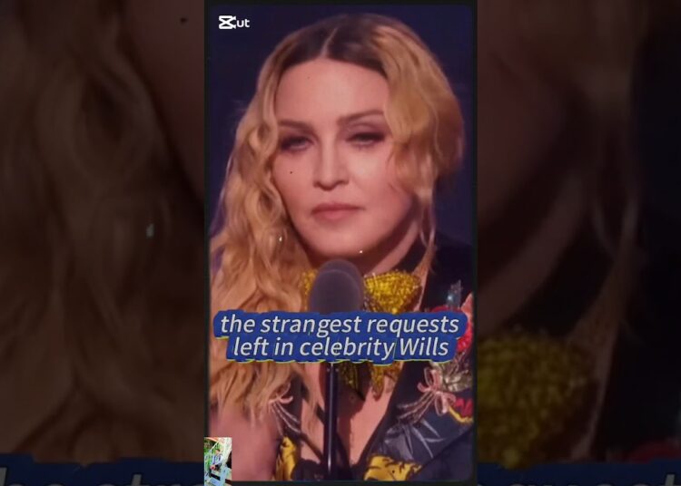 the strangest requestleft in celebrity Wills.#celebrities #foryoupage #famous#celebrity #hollywood #