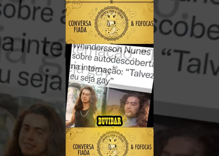 Whindersson Nunes Gay ? ele mesmo questionou sua sexualidade #fofocas #whinderssonnunes #noticias