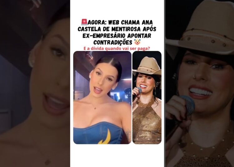 Web chamou Ana Castela de mentirosa 😱 #casoanacastela #anacastela #noticias #polemica #shorts
