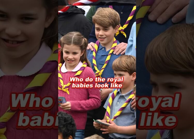 Who do the royal babies look like #fyp #foryou #charlotte #royal