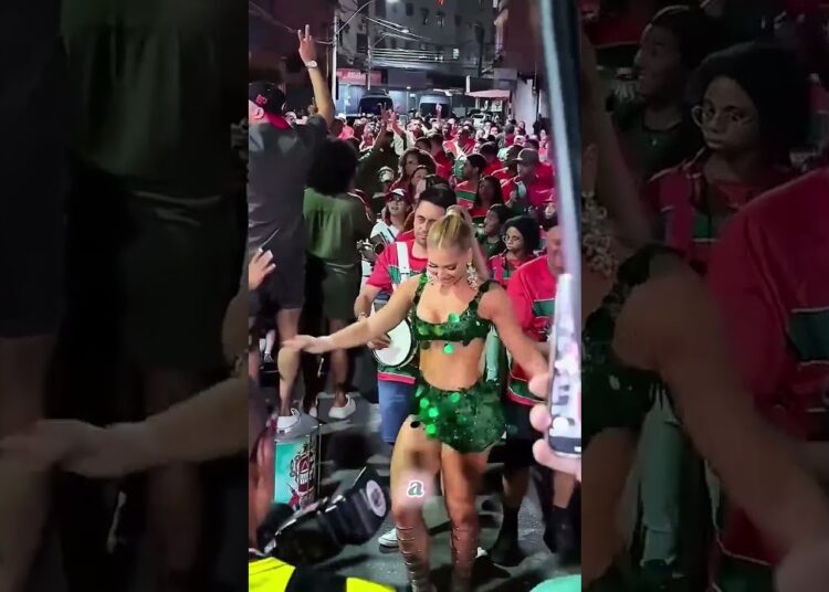 VÍRGINIA SAMBA COMO RAINHA E SURPREENDE EM AVENIDA #celebridades #noticias #famosos #celebridades