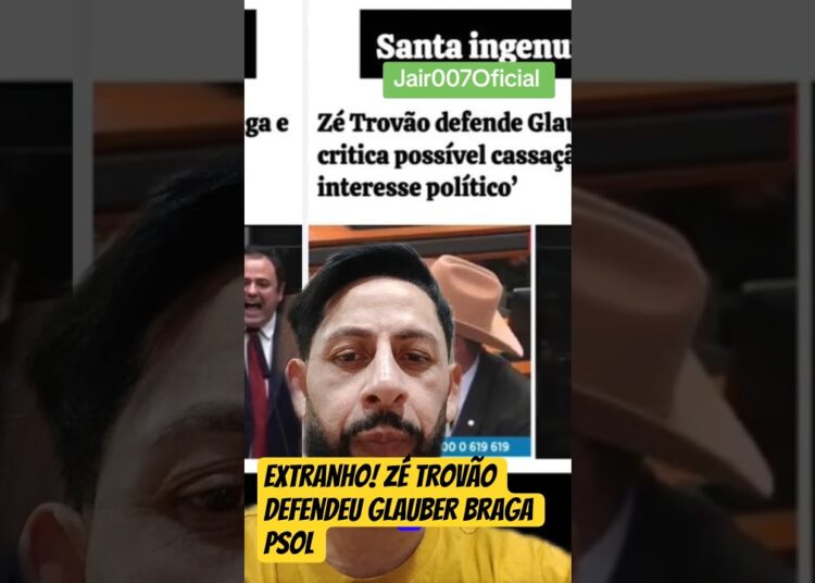 extranho Zé trovão defendeu Psol #assuntoviraljair007oficial #política #brasil #celebridades #viral