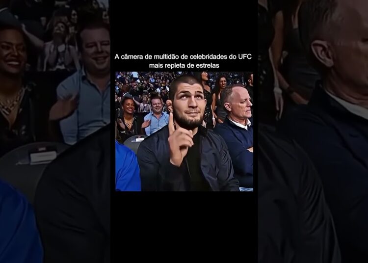 A câmera de multidão de celebridades do UFC mais repleta de estrelas