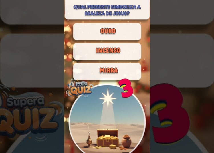 Qual presente revela a realeza de Jesus? Poucos acertam #superaquiz #quiznatal #desafio #curiosidade