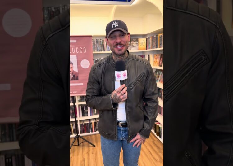 Famosos: Lucas Lucco no lançamento do seu livro “Emocionado” #famosos #bastidores