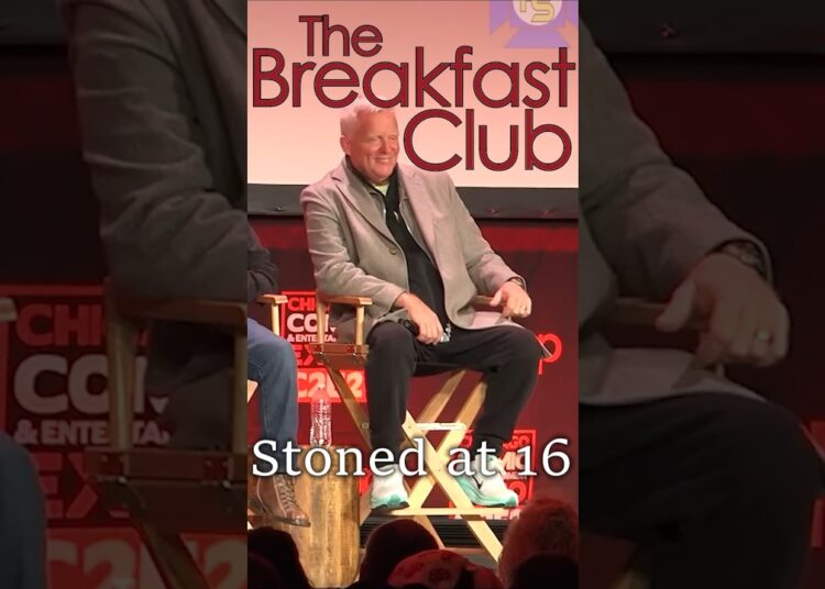 The Breakfast Club cast talks about the STONED scene