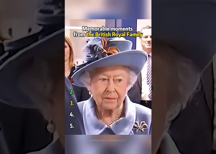 Memorable moments from the British Royal Family#theQueen#funny#Queen#Shorts#Royals#RoyalFamily
