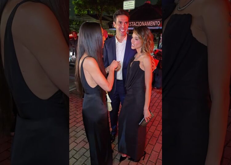 Famosos: Sabrina Sato e Kaká  chegando no jantar em São Paulo! #famosos