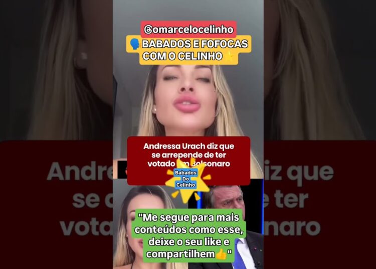 fofoquei🗣️Andressa Urach Contra Bolsonaro👏#babados #fofocas #andressaurachoficial_
