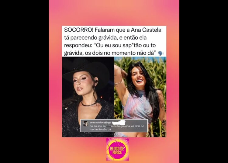 a Resposta que a #anacastela deu .🗣️ #fofocas #fofoca