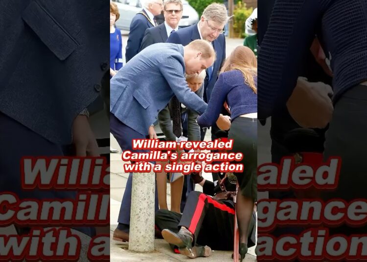 William revealed Camilla’s arrogance with a single action #william #camilla #royal #foryou