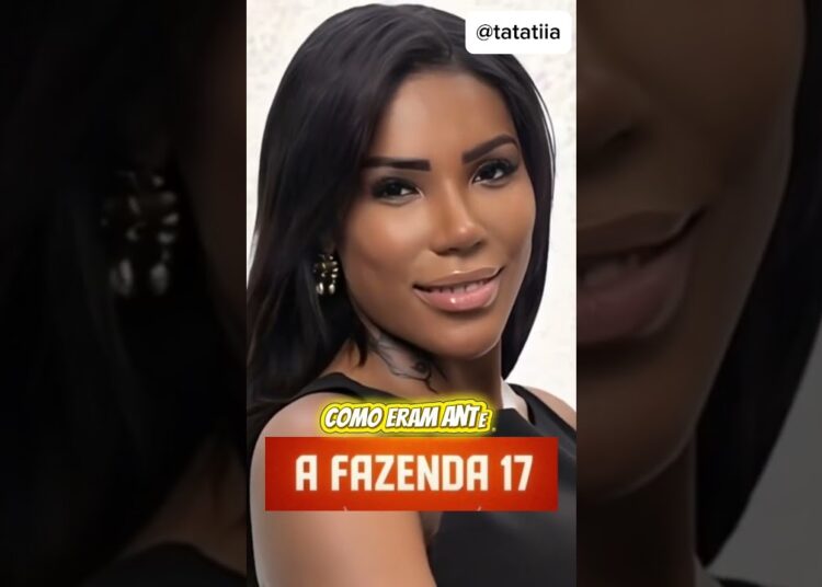 Como eram antes – a fazenda 17 #famosos #afazenda #duducamargo