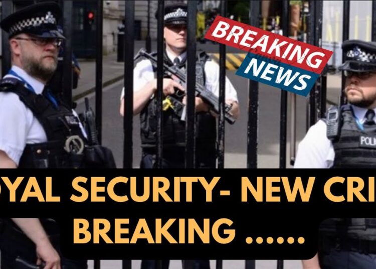 SECURITY SCARE ROYAL LATEST #royal #security #christmas