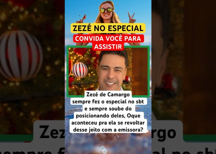 ZEZÉ TE CONVIDA PARA O ESPECIAL DO SBT #sbt #noticias #fofoca