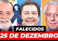 😭 FAMOSOS QUE FALECERAM NA NOITE DE NATAL 💔 LUTO ETERNO! 🕯️