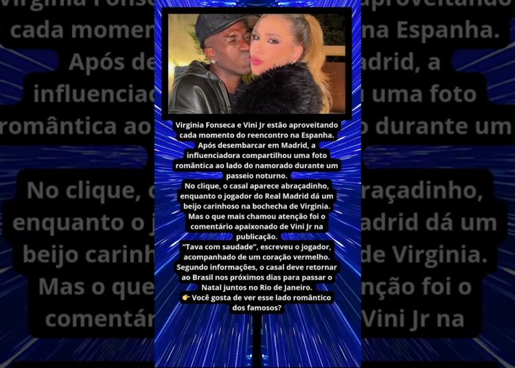 VINI JR SE DECLARA PARA VIRGINIA