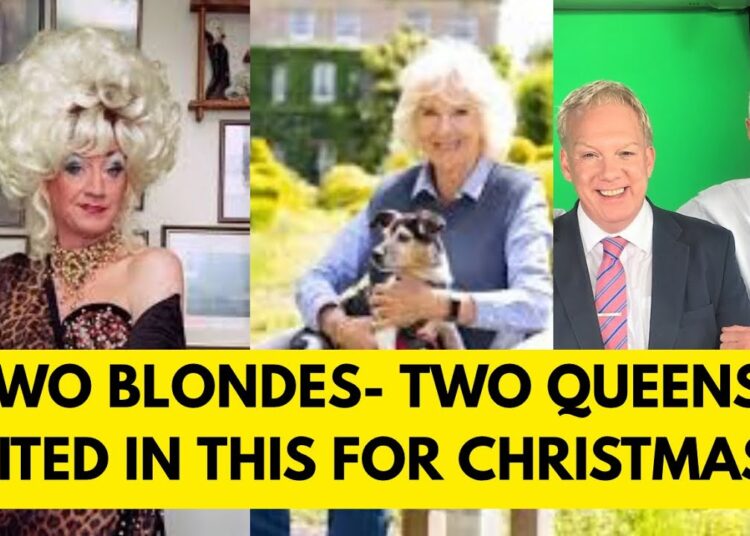 A DRAG QUEEN & A ROYAL SHOW THIS ABOUT CHRISTMAS …LATEST #NEWS #royal #christmas