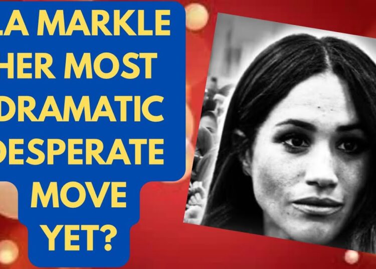 MARKLE’S NEXT DRAMATIC MOVE – WILL HARRY SURVIVE? #meghan #princeharry #royal