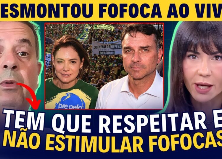Rogerio Marinho DESMONTA FOFOCAS contra Flávio e Michele Bolsonaro