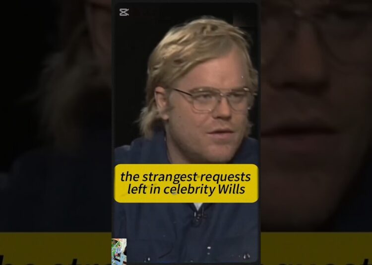 the strangest requesteleft in celebrity Wills#celebrities #foryoupage #famous#celebrity #hollywood #