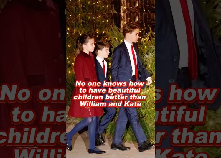 No one knows how to have beautiful children better than William and Kate #kate #royal #celebrity