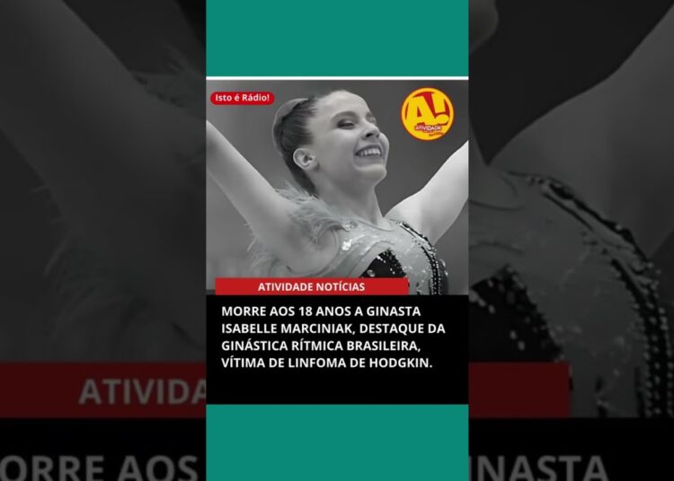 Campeã brasileira de ginástica, Isabelle Marciniak morre aos 18 anos