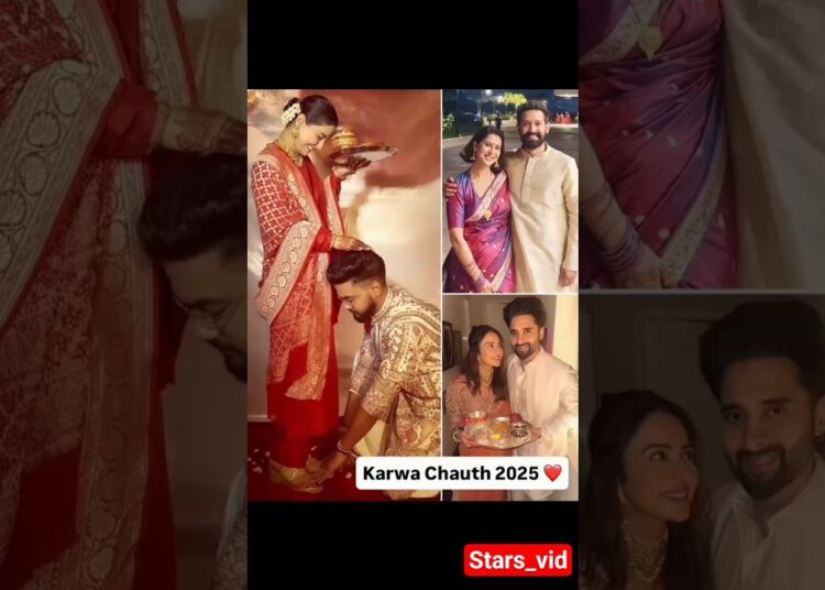 Bollywood Actors Karwa Chauth 2025 | Celebrity Couples Celebration | Bollywood Festival Moments#love