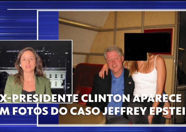 Ex-presidente Bill Clinton e outras celebridades aparecem em fotos do Caso Jeffrey Epstein
