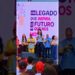Silvio Santos e Renata Abravanel no SBT