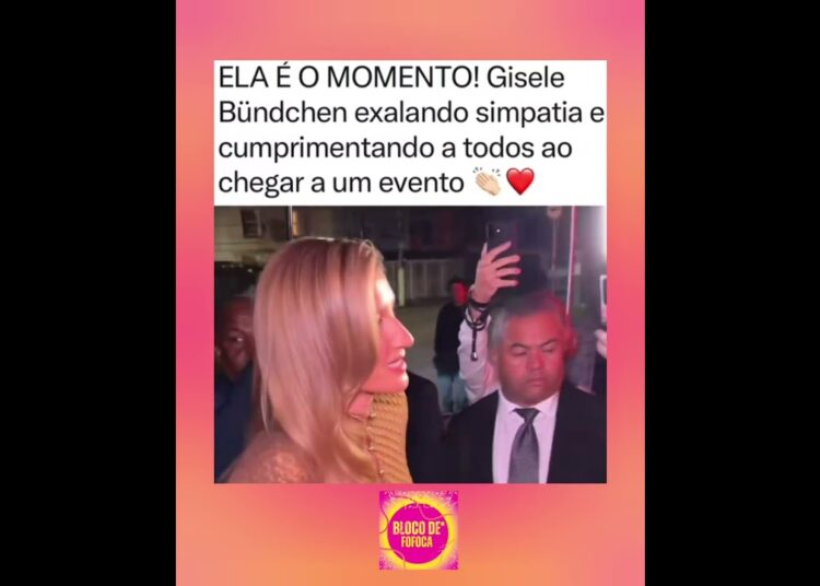 Maravilhosa! 😍#giselebündchen #fofoca #fofocas #famosos